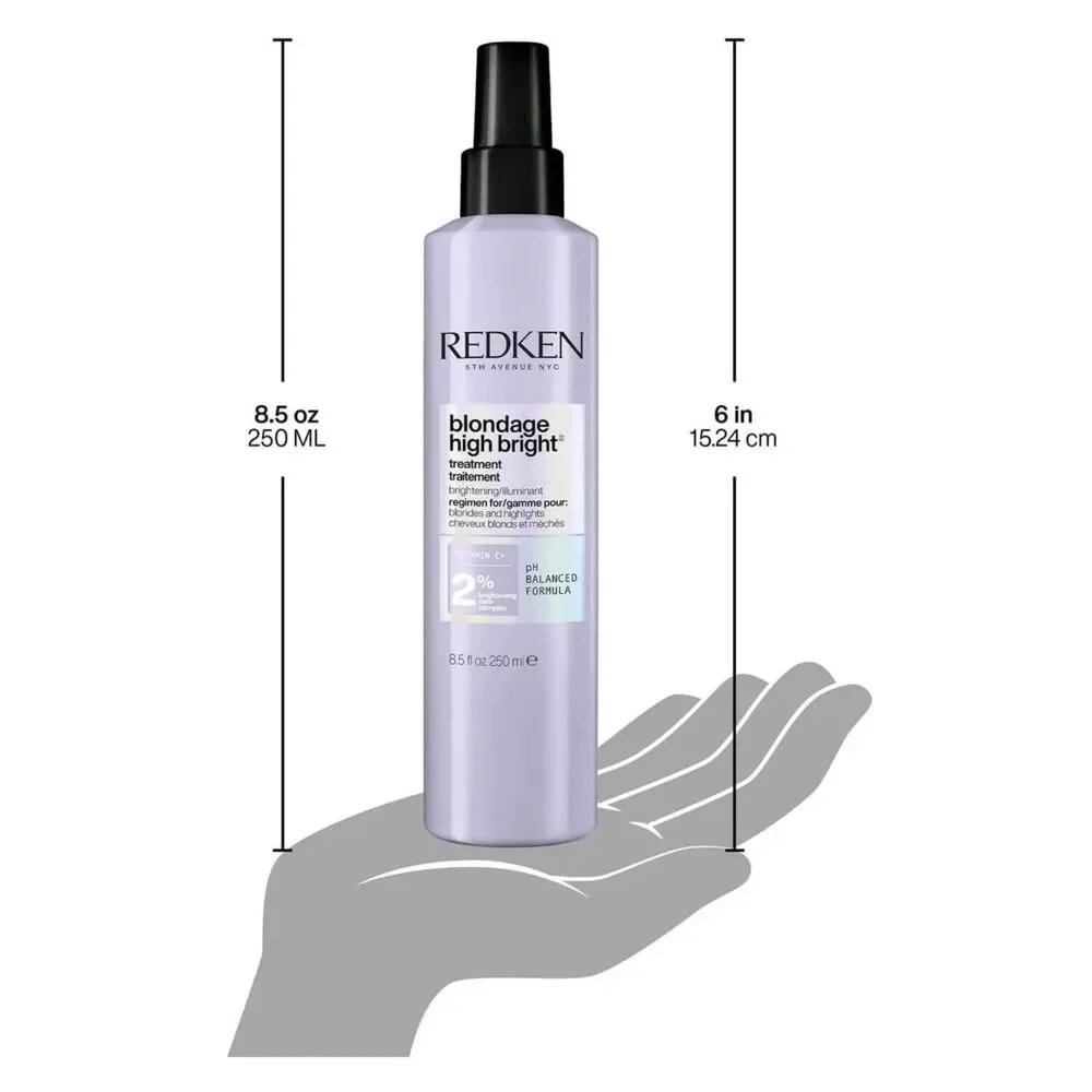 REDKEN Blondage High Bright Pre-Treatment 8.45 oz Blonde Brightening Boost